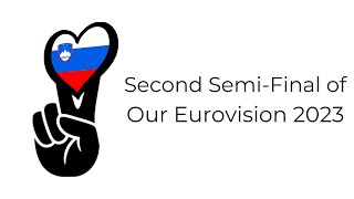 Second Semi Final of Our Eurovision Song Contest 2023 | Full show