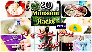 20-Tips To Make Your Home MONSOON Ready | Useful Home🏡 Hacks & Tricks You Must Follow | WomeniaATF