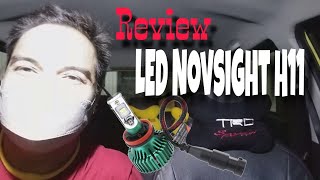 Review: Headlamp LED  Novsight H11 di Toyota Agya TRD 2019 Yellow Silau ????