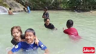 Objek wisata pemandian Tirtarya bersama dojang TRC....happy"lah dulu...baru latihan lagi‼️