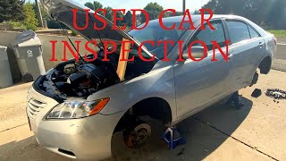 Mobile Mechanic Car inspection How to find whats wrong with a used car