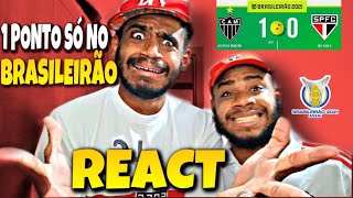 TRICOLOR NA ZONA DE REBAIXAMENTO 😱 | REACT-REAÇÃO  ATLÉTICO MG 1X0 SÃO PAULO