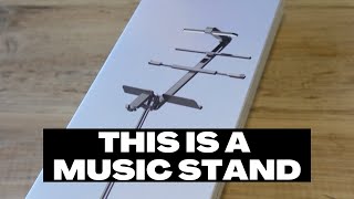 Music Stand From The Future! (Kraft Geek Bravo Review)