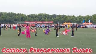 sports opnining ceremony, /5/5#Chinese Dragon Dance Performance#Performance Sword #Yoga  Performance