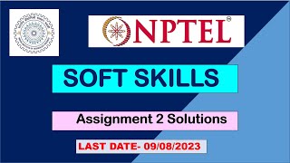 Soft Skills   ||  2023 || Nptel SOFT SKILLS  || Week 2 Assignment Answers || Humanity || 100% Right