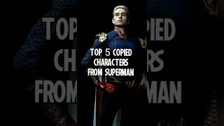 Top 5 copied characters from superman #shorts #marvel #dc