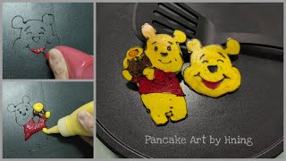 Winnie the Pooh -  Pancake Art by Hning