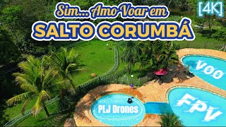 100 - 4K - Drone - FPV - Cachoeira Salto Corumbá - Goiás #dji #fpvflying #drone #cachoeira #goiás