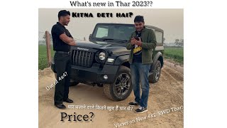 @TharMahindra  2023 OWNERSHIP REVIEW- PRICE? #mahindrathar #thar #thar4x4