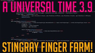 A UNIVERSAL TIME 3.9 INSANE XP FARM - STINGRAY FINGER FARM GET LOTS OF XP EASILY NOVEMBER 2024