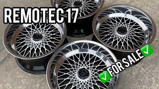 Remotec mesh wheels 17x9 et8 5x120