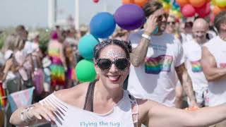 Gatwick Airport at Pride in Brighton 2018