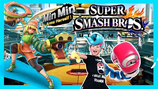 Super Smash Bros Ultimate Min Min Gameplay and New Stage!!