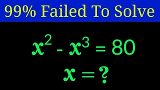 A nice algebra equation to solve| Math Olympiad #math  #algebra