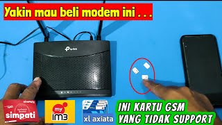 review modem router tp link mr100 pakai  kartu card