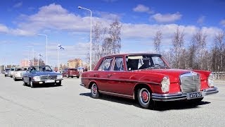 Old cars parade 2014, Oulu