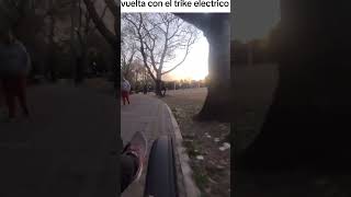 vuelta con el trike eléctrico #motor #movilidadelectrica #motos