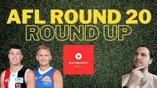 AFL 2024 Round 20 Round Up