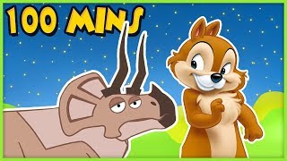 100 Minutes of Nursery Rhymes, Disney Games, Dinosaur Songs + More