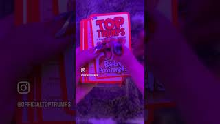 ASMR unwrapping a pack of Top Trumps 😴🎧 #asmr #tingles #sleep #toptrumps #fastasmr