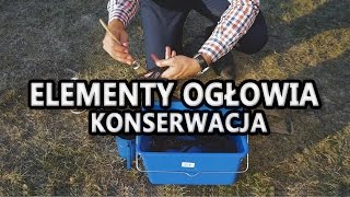 Elementy i konserwacja ogłowia dla koni.