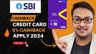 Sbi Cashback Credit Card | SBI Credit Card Online Apply | How to Apply SBI Credit Card Online 2024