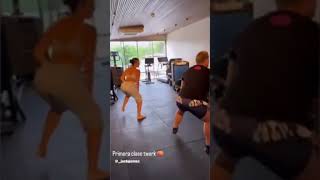 Cristiano Ronaldo’s partner Georgina Rodriguez shows off her spectacular twerking skills