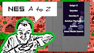 NES AtoZ 73 : Golgo 13, Goonies, Gradius, Great Waldo Search