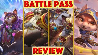 SMITE Heroes of the Wild Battle Pass Review - Chest Opening video +  Skin Review