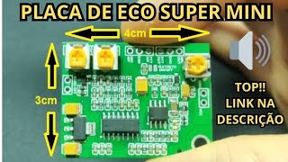 PLACA DE ECO DIGITAL SUPER COMPACTA - LINK NA DESCRIÇÃO