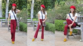 Brooke Burke-Charvet in Cute Outfit Leaving a Park in Malibu