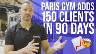 Paris Based Gym Generates 200+ Leads In 4 Days