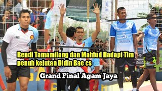 Rendi tamamilang.Randu .Mahfud .hadapi tim Kejutan Didin Bae Cs di grand Final Agam jaya!