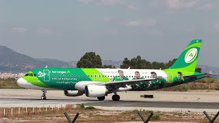 Aer Lingus [Irish Rugby Livery] Take-off Barcelona Airport