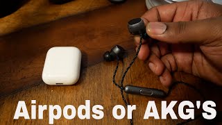 Swapped My AirPods For AKG's