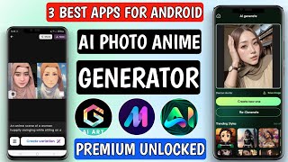 3 Best AI Photo Anime Generator App for Android | AI Art Generator Android