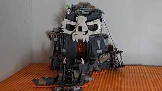 The Lego Skeleton Empire Begins! Building the Lego Ninjago Skull Sorcerer's Dungeon!