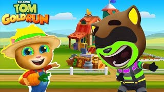 ТОМ ЗА ЗОЛОТОМ #23 АНДЖЕЛА ДРУЗЬЯ Бен Хэнк New Talking Tom Gold Run игровой мультик для детей