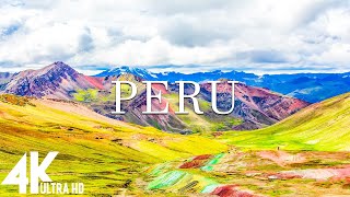 FLYING OVER PERU (4K UHD) — расслабляющая музыка и красивые видеоролики о природе — 4K Video HD