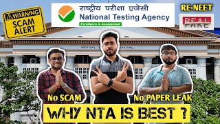 RE-NEET & Re SCAM 2024 | why NTA is best 🙏🏼 #neet #neetscam