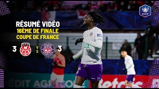 #FCRTFC Le résumé vidéo de FC Rouen/TéFéCé, 16ème de finale de la Coupe de France