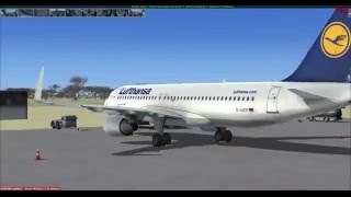 Microsoft Flight Simulator X. Aerosoft A320. Лубумбаши - Келимане (LUBUMBASHI - QUELIMANE)