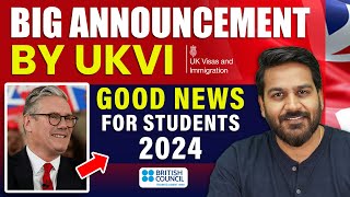 Big Announcement by UKVI & Good News for Students | Study in UK 2024