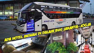 HOTEL PRIBADI SUPER MEWAH DI DALAM BUS JAKARTA-JOGJA, CUMA 300 RIBU’AN, TRIP SINAR JAYA SUITES CLASS