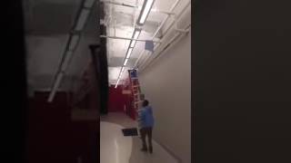 How Not to use a Ladder