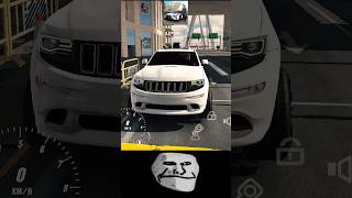 JEEP TRACKHAWK WHEELIE ☠️ CAR PARKING MULTIPLAYER 🔥 #cpm #carparkingmultiplayer #edit #trollface