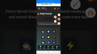 spell wallet daily puzzle today / spell wallet daily combo card/Claim 1 Mana