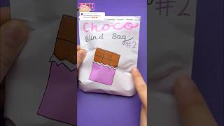 Choco Blind Bag 2 🍫💝#shorts #kaddiartandcraft #diy #papercrafts #blindbag #squishy #asmr