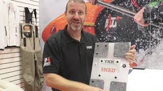 David Kelly introduces YKK's SNAD® fasteners at IFAI EXPO 2019