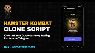 Hamster Kombat Clone Script — Launching Tap to Earn Games on Telegram | blockbio.xyz